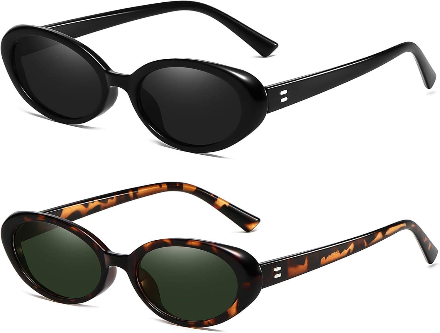 Oversized square sunglasses for women, classic trendy frame, UV protection.