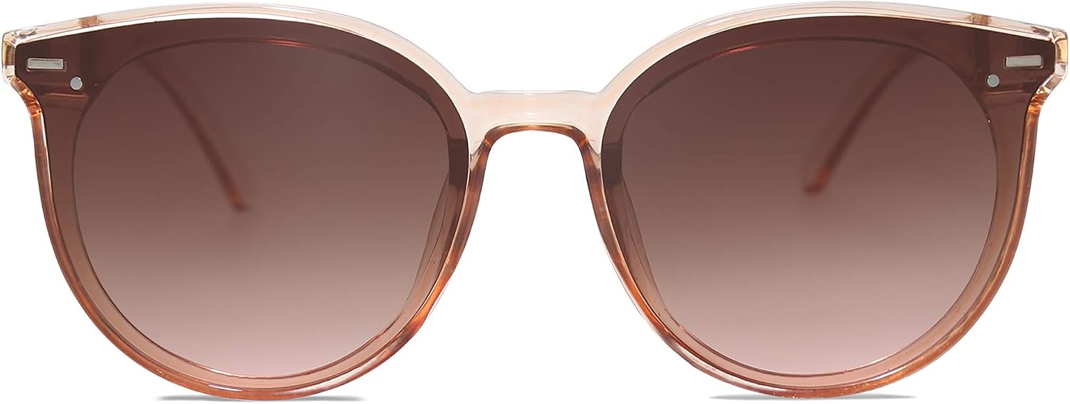 Large oversized sunglasses for women, sparkling frame, classic trendy style.